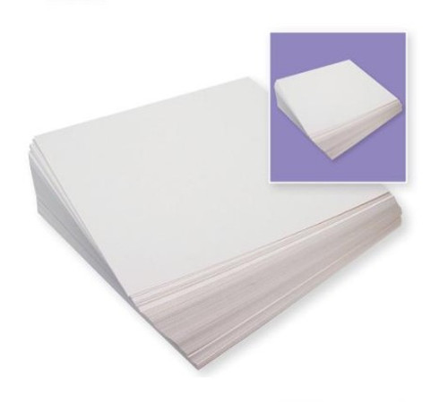 Card Squares 300gsm 20 x 20cm White - set of 100