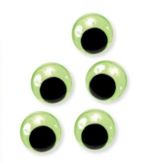 Glow in the Dark - Joggle Eyes - Assorted set of 100