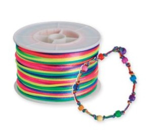 Friendship Bracelet Cord - Assorted Colours - 50m