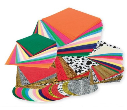 Basics Classroom Tissue Pack - Assorted set of 1000