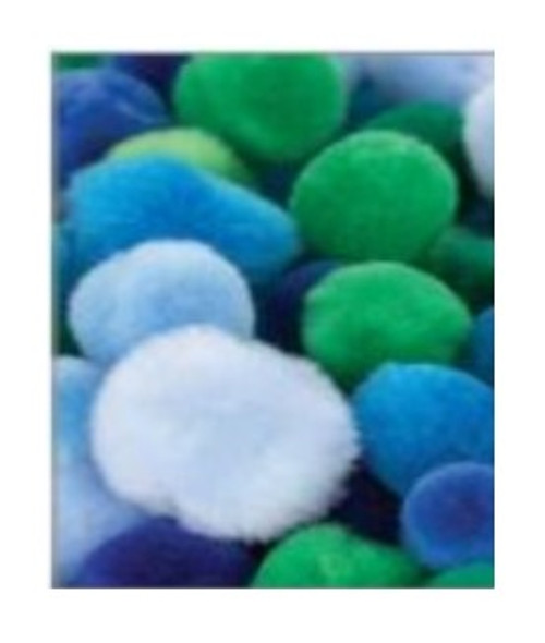 Pom Poms - Cool - Assorted set of 300