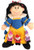 Snow White hand puppet and finger puppet set