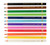 Jumbo Triangular Colour Pencils - pack of 12