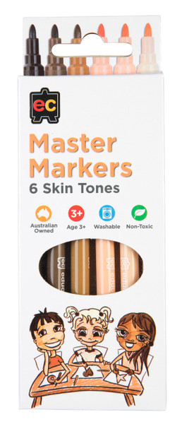 Master Skin Tone Markers - pack of 6