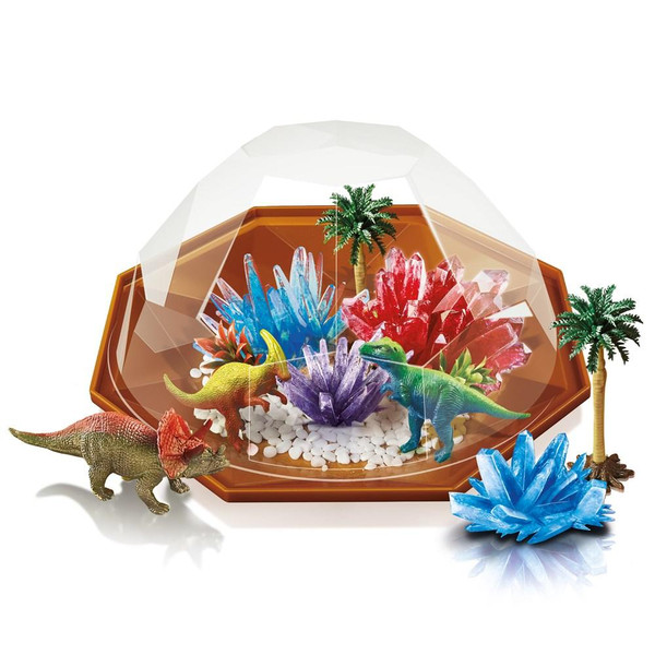 Crystal Growing - Dinosaur Crystal Terrarium