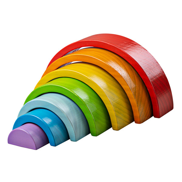 Wooden Stacking Rainbow - Small