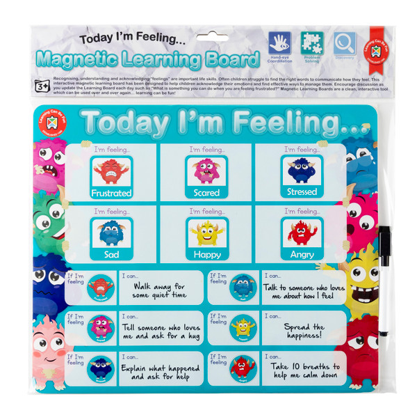 Magnetic Learning Board - Today I'm Feeling