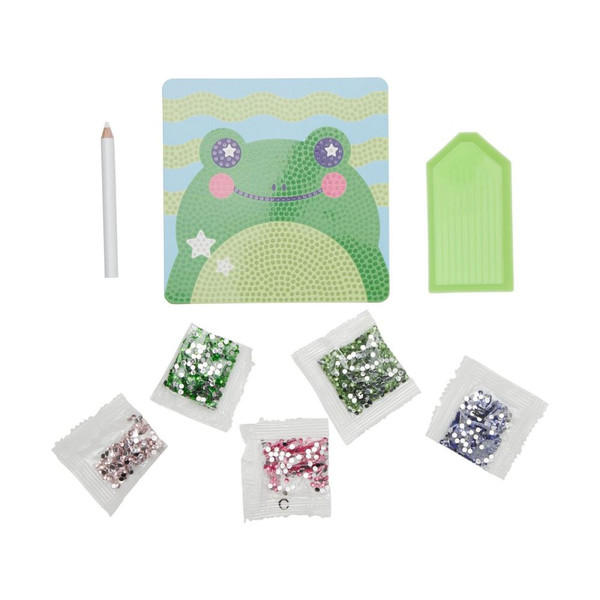 RazzleDazzle DIY Mini Gem Art - Frog