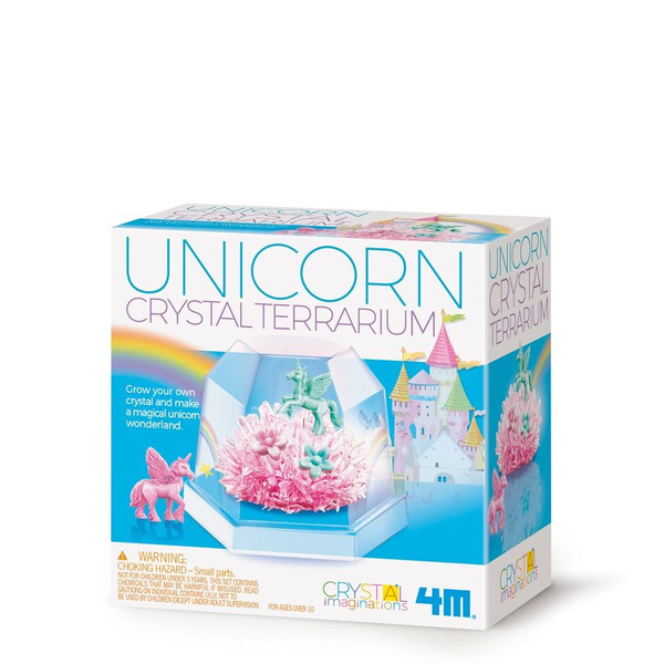 Crystal Growing - Unicorn Crystal Terrarium