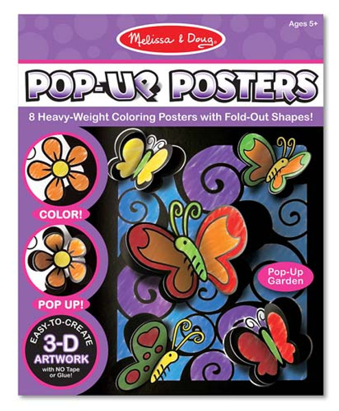 Pop-Up Posters - Butterflies & Flowers