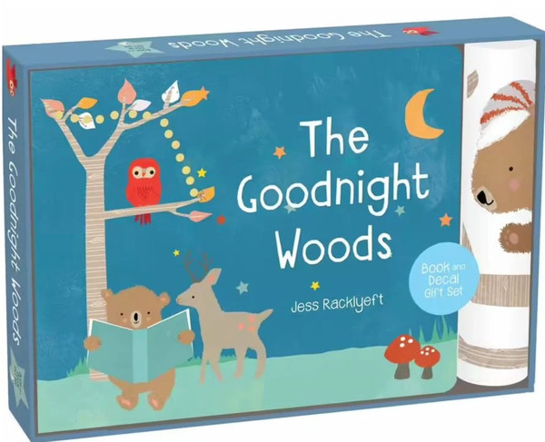 The Goodnight Woods - book and decal set