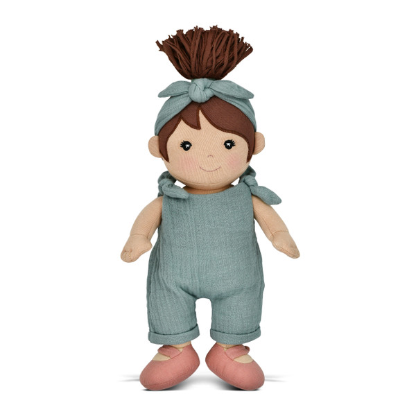 Organic Doll - Paloma in Teal