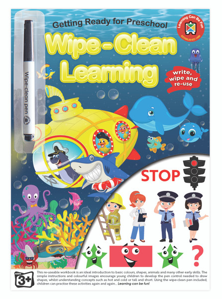 Wipe-Clean Learning - Getting Ready for Preschool
