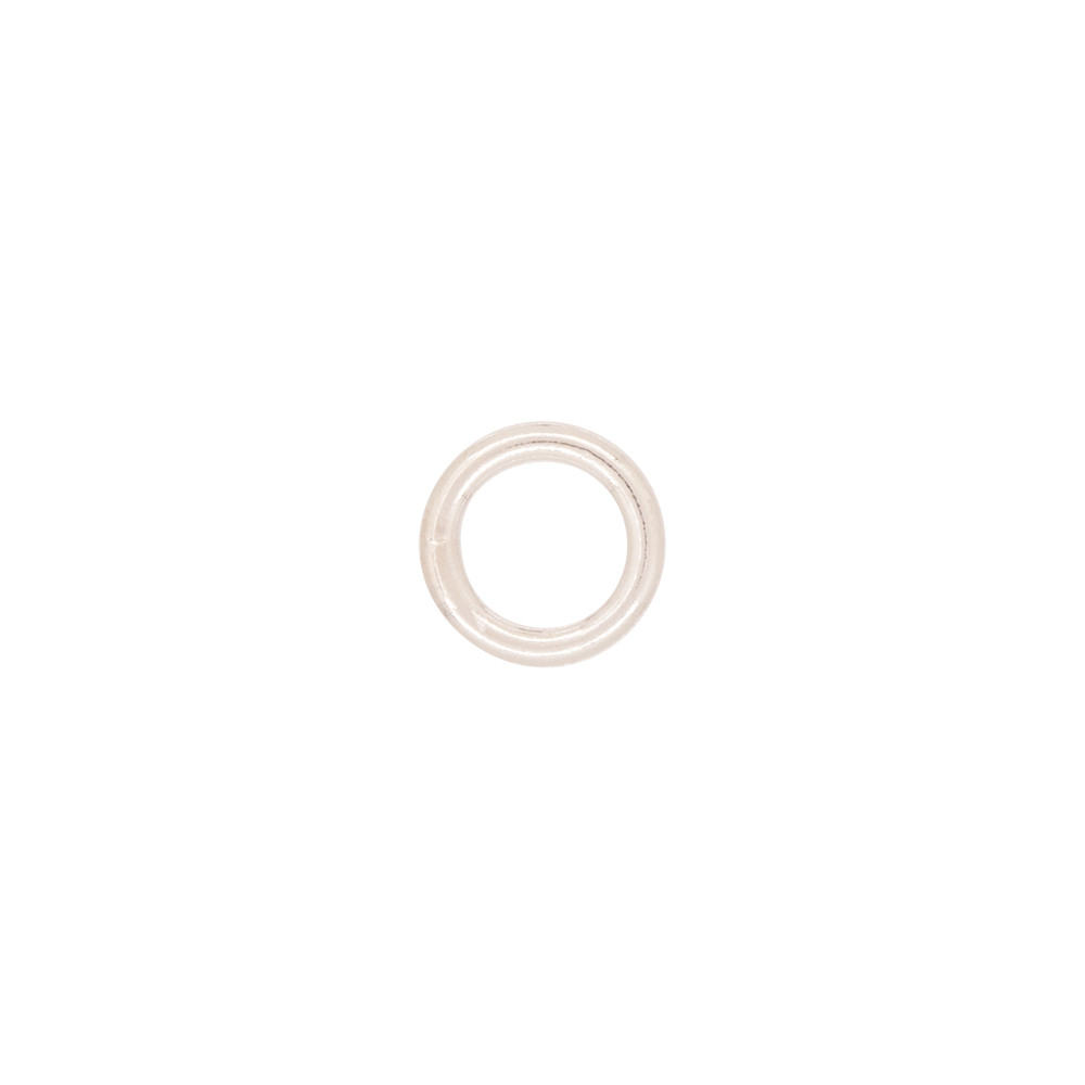 Anilla Soldada de Plata de 6.0 MM de Diámetro Exterior + Hilo de 0.80 MM