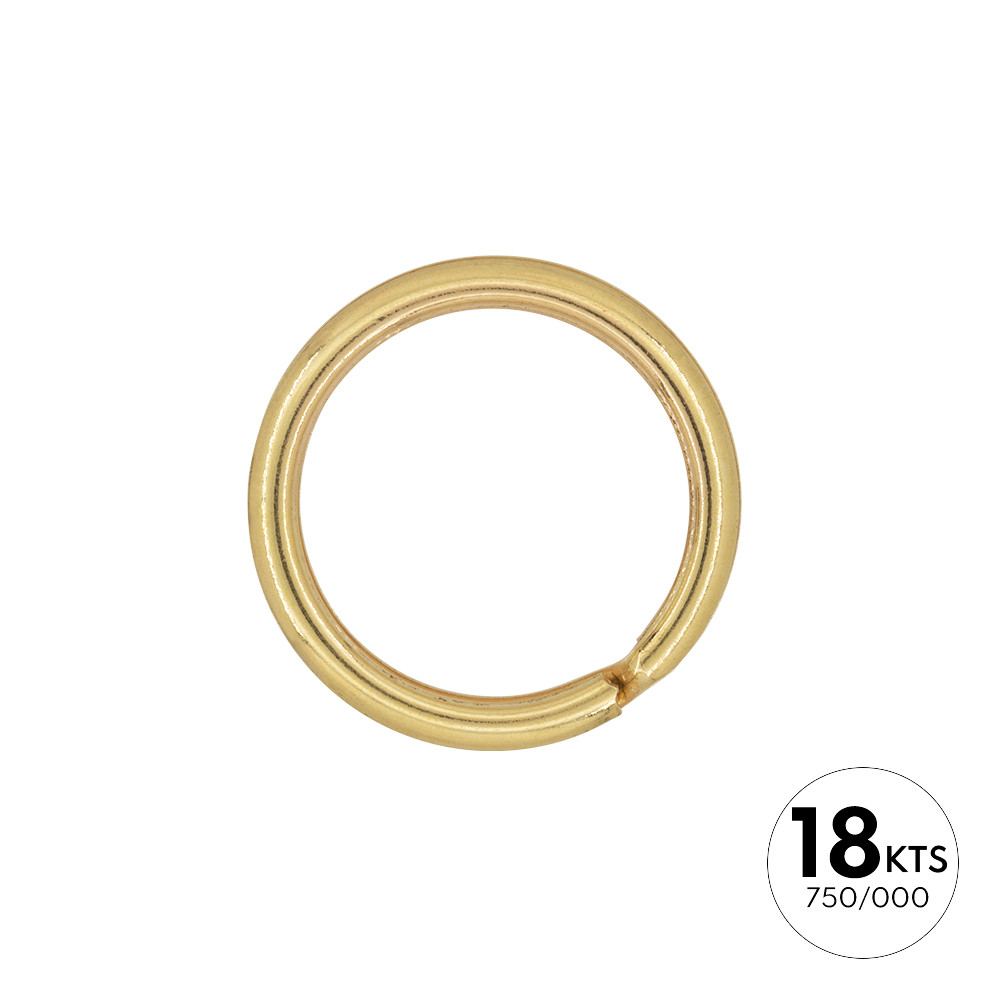 Anilla espiral de Oro Amarillo de 24.0 MM de Diámetro Exterior + Hilo ...