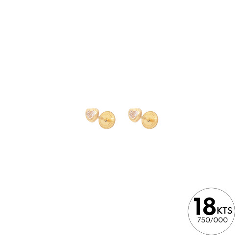 DE CORAZÓN 4X3.70 Ø - ORO 18K