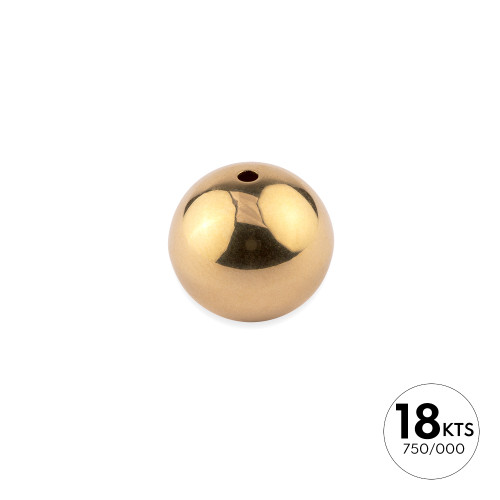 BOLA 12.0MM LISA - ORO 18K