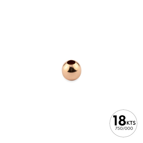 BOLA 6.0MM LISA SEMILIGERA - ORO 18K