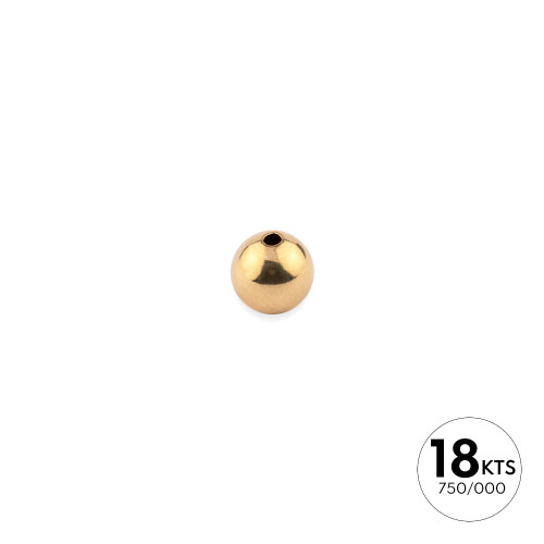 BOLA 6.0MM LISA LIGERA - ORO 18K