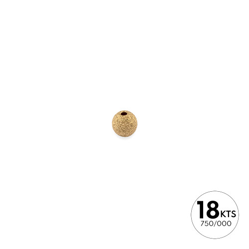 BOLA 4.0MM DIAMANTADA - ORO 18K