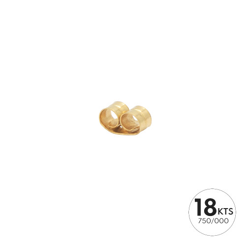 PRESIÓN MARIPOSA 2 PATAS 3.50MM LIGERA - ORO 18K