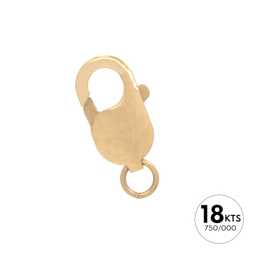 MOSQUETÓN RECTO 18.0MM - ORO 18K