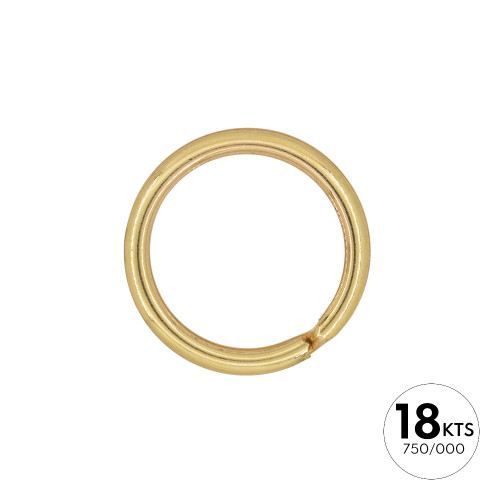 ANILLA DE LLAVERO 24MM - ORO 18K