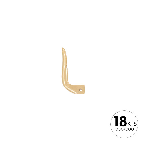 PALA CATALANA 14.0MM - ORO 18K