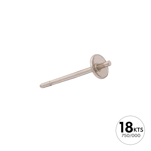 BASE PERNO 14.0 + CASCARILLA 4.0MM - ORO 18K