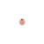 Bola Diamantada de Plata de color Rosa de 5.0 MM de Diámetro Exterior + 2.0 MM de Diámetro Interior.