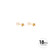 DE CIRCONITA 4X4 - ORO 18K