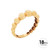 ANILLO DE BOLAS DEGRADE - ORO 18K