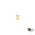 LETRA "Z" - ORO 18K