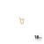 LETRA "U" +13P 0,004 - ORO 18K