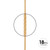 ESPIGA HUECA 050 - ORO 18K