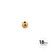BOLA 5.0MM CON LUNARES - ORO 18K