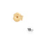 PRESIÓN MARIPOSA 2 PATAS 6.0MM - ORO 18K