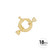 REASA MARINERA LIGERA 11.0 Ø +COPETA DE INTERIOR 3.0MM - ORO 18K