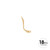 PALA CATALANA 15.0MM - ORO 18K
