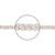 PULSERA TRENZADA TRIPLE 140