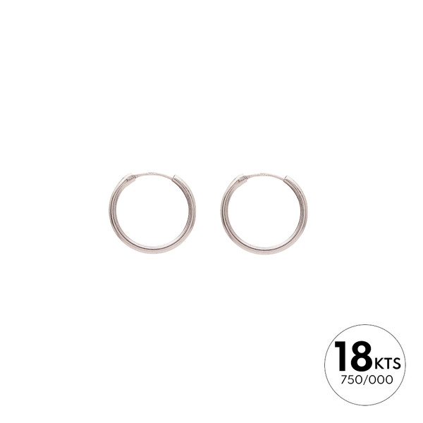 PAR CRIOLLA 16MM +TUBO 1.50 - ORO 18K