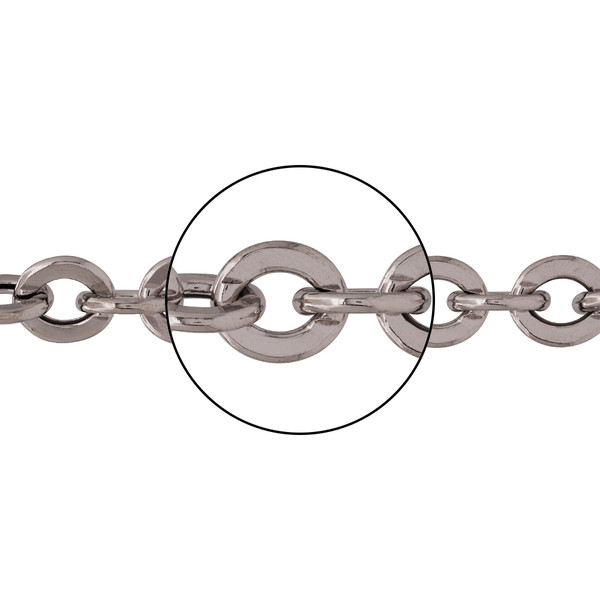 PULSERA FORZADA PLANA HUECA 250