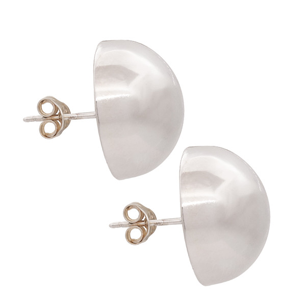 PAR PENDIENTES DE MEDIA BOLA 18 Ø