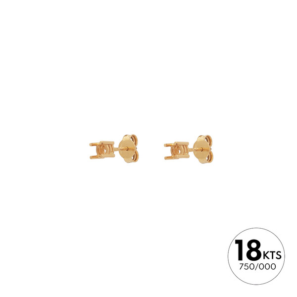 2P 0.25 DE 4 GRAPAS REDONDAS - ORO AMARILLO 18K