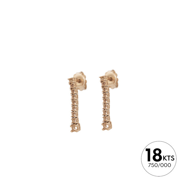 PAR PENDIENTES 8P 0.03 +2P 0.10 - ORO 18K