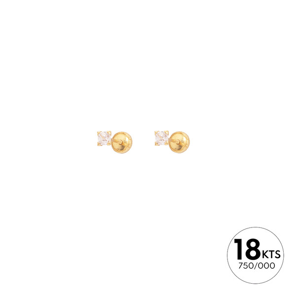 DE CIRCO CUADRADA 3.30X3.30 - ORO 18K
