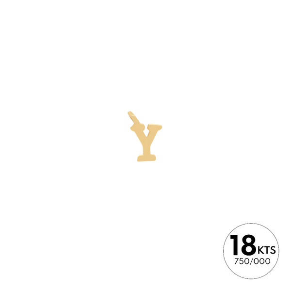 LETRA "Y" - ORO 18K