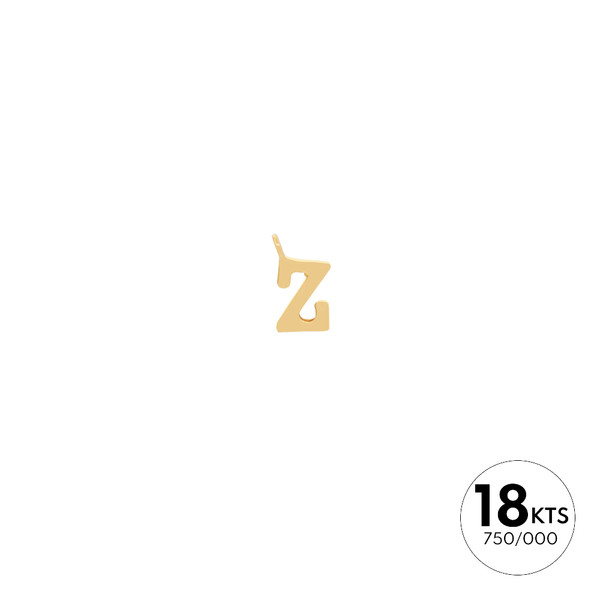 LETRA "Z" - ORO 18K