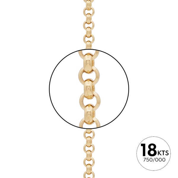 ROLO HUECA 040 - ORO 18K