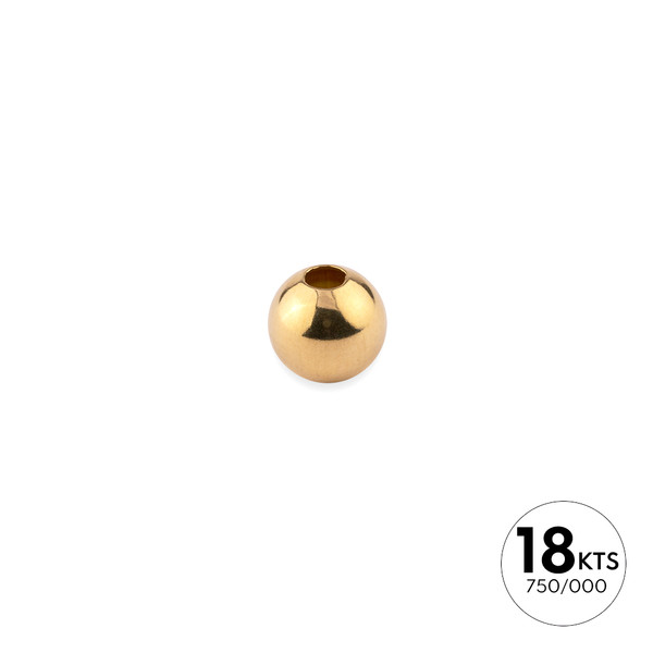 BOLA 7.0MM LISA - ORO 18K